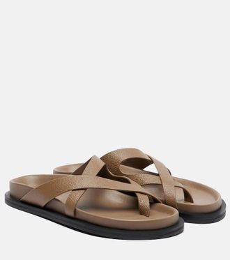 A.Emery Claude leather sandals