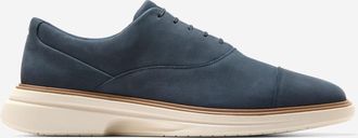Cole Haan Mens &Oslash;riginal Grand Cityspectre Cap Toe Oxfords - Blue Size 10.5