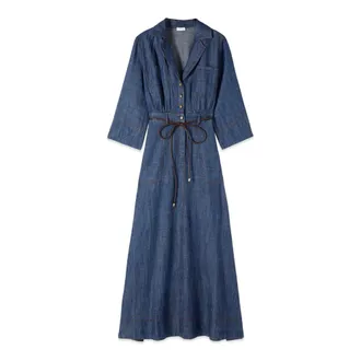 Oltre Mujer, Vestidos, Azul, Talla: S