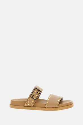 Fendi Slide In Pelle Fendi Feel