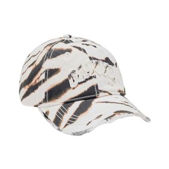 Ganni Gorra de Algod&oacute;n Lavado - Accessories - Mujer - Blanco - ONE SIZE