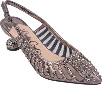 Lady Couture Rosita Slingback Pump in Pewter at Nordstrom Rack, Size 11