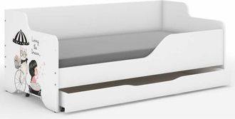OEM Cama Infantil Lilu 160x80 Ni&ntilde;a De Viaje - Laterales