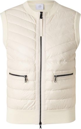 Bogner Zira down knitted waistcoat for women - Cream - 34