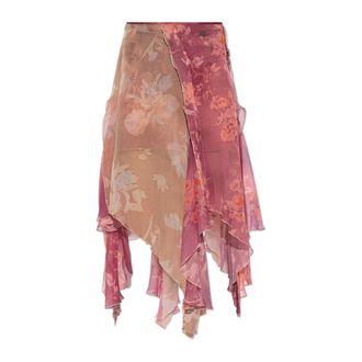 Diesel Dames, Rokken, Roze, Maat: 2XS Zijde