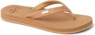 Reef Baja Sands Flip Flop in Almond at Nordstrom, Size 8