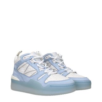 Moncler Quilted Mesh High Top Sneaker - Blue