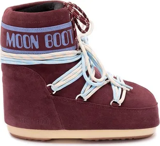 Moon Boot Icon Low Suede Laces Boots