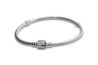 Pandora Moments Barrel Clasp Snake Chain Bracelet