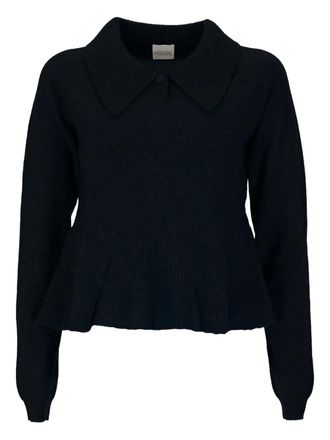 Madeleine Thompson wool blend sweater - women - Silk/Nylon/Wool/Cashmere - S - Blue