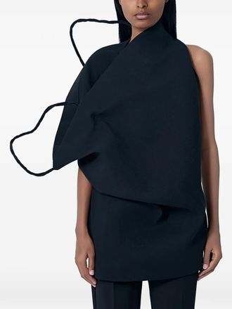 Issey Miyake open-back sleveless top - Black