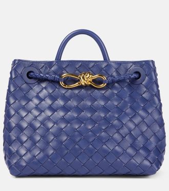 Bottega Veneta Andiamo Intrecciato Small leather tote bag