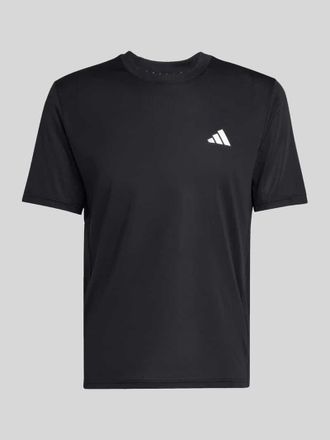 adidas Regular Fit T-Shirt mit Logo-Print in Black, Gr&ouml;&szlig;e XXL