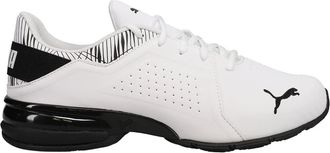 Puma Mens Viz Runner Cross Trainer Sneaker, Black/White, 9.5 UK