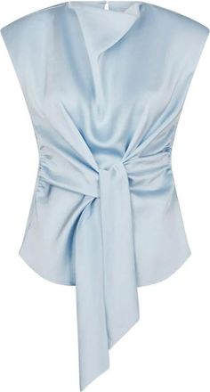 Neo Noir Overhemden, Dames, Blauw, XS, Blouse