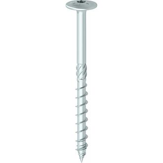 OEM Fp - De Cabeza Plana Tornillos Azules Galvanizados 100 X 200 (por 25)