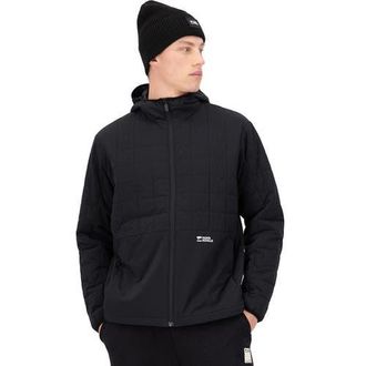 Mons Royale Canyon Merino Insulated Hooded Jacket - Mens in Black at Nordstrom, Size X-Large