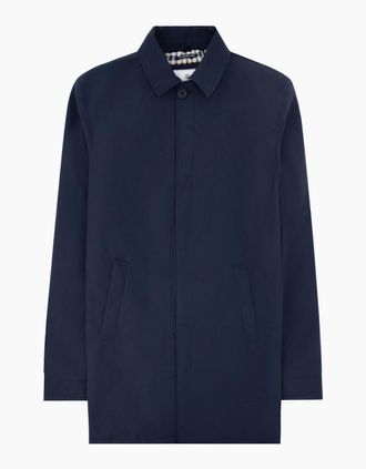 Aquascutum Mens Aquascutum Shell Active Mid Trench Coat Navy 11 - Size: Regular/36