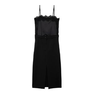 Oltre Dames, Jurken, Zwart, Maat: XL Katoen