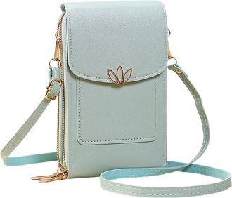 Generic Large Capacity Multifunctional Fashion Shoulder Bag Crossbody Phone Purse For Women Stylish And Practical Daily Use Accessory (Green, One Size)