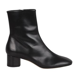 Aeyde Heeled Boots, female, Black, 3 UK, Allegra Leather Ankle Boots