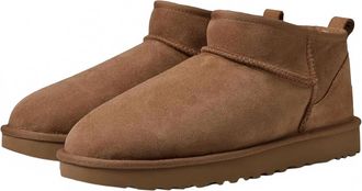 UGG Womens Classic Ultra Mini Booties In Chesnut