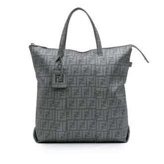 Fendi Tweedehands Zucca Spalmati Tote