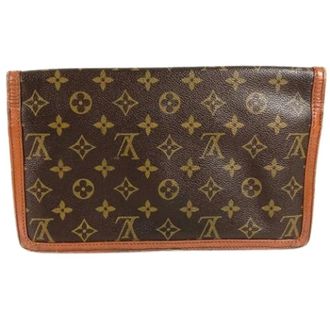 Louis Vuitton Pre-owned Clutch Bag - unisex - Louis Vuitton Vintage - Vintage Clutches - Brown - ONE SIZE - Pre-owned