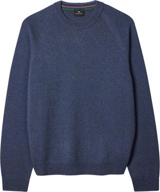 Paul Smith raglan-sleeve sweater - Blue