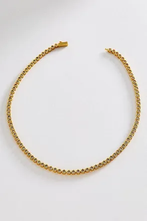 Bracha Mali Tennis Necklace