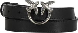 Pinko Belts - Dames - Riemen - Zwart - M - Leer - Accessoires