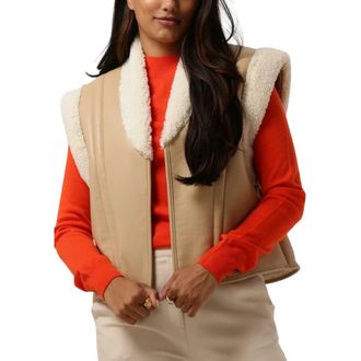 Another Label Dames, Jassen, Beige, Maat: Xs/S Poliester
