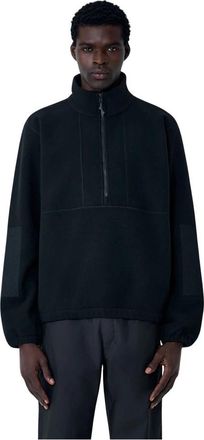 GR10K Half-Zip Fleece Sweatshirt - Heren - Vesten met rits - Zwart - S - Hoodies & sweatvesten