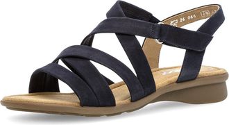 Gabor Womens Sandals, Womens Sandals, Lightweight Extra Width (G), Blue 10, 5 UK