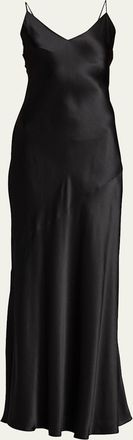 L'agence Serita Silk Maxi Dress