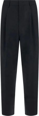 Nn.07 Pantalones Anchos con Pinzas - Trousers - Mujer - Negro - W32