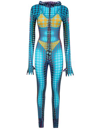 Jean Paul Gaultier Re-Edition: Jumpsuit High Neck With Long Sleeves