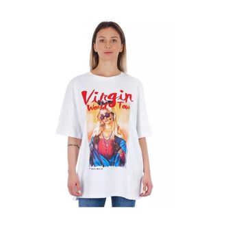 Frankie Morello Dames, Tops, Wit, Maat: XS Katoen