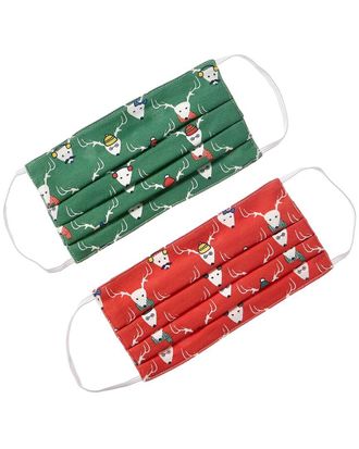 Roller Rabbit Deerest Mask, Set Of 2