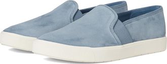 Vince Blair 5 Womens Slip on Shoes Huntington Blue Suede : 8.5 M, Leather