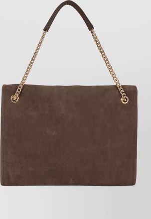 Orciani leather shoulder bag