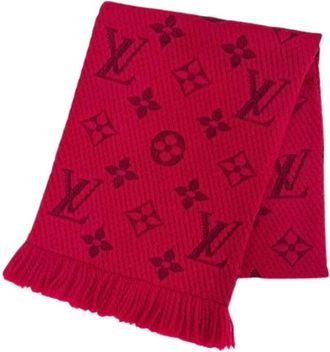 Louis Vuitton Pre-owned Canvas Scarf - - Pre-owned - Donna - Rosso - ONE SIZE