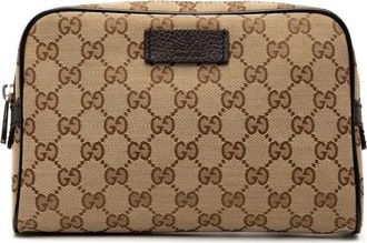 Gucci 2000-2015 GG Canvas belt bag - Brown