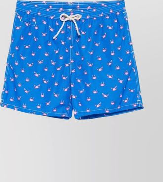 MC2 Saint Barth lighting swim trunks all-over print