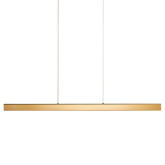 Beliani L&aacute;mpara Led Colgante Moderna Con Pantalla De Madera De Caucho Y Base De Hierro Con Mando A Distancia Dorado Arenas