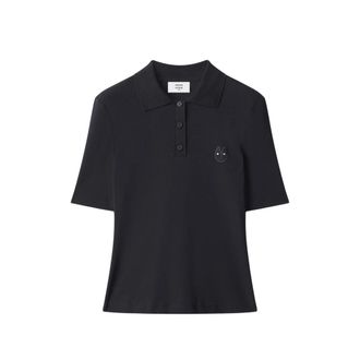 Maison Kitsun&eacute; Fortune Fox Short-sleeve Polo Shirt
