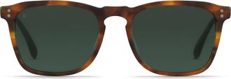 Raen Optics Wiley Polarized Square Sunglasses in Matte Rootbeer /Brown at Nordstrom
