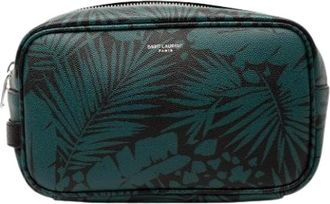 Saint Laurent Pre-owned Clutches, female, Multicolor, Size: ONE SIZE Pre-owned Leather Pouch