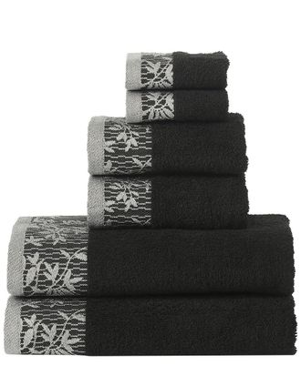 Superior Wisteria 6Pc Cotton Towel Set