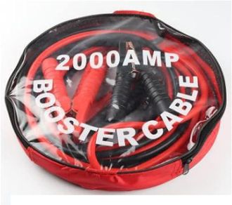 OEM Cables De Arranque Para Coche, 2 Metros De 2 Cables Con Bolsa De Almacenamiento Incluida (2000 A)